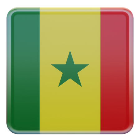 Senegal Flag  3D Flag