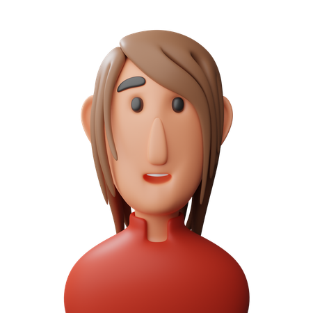 Senhora avatar  3D Icon