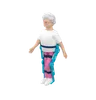 Senior Woman With Exoskeleton Walking