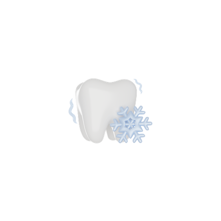 Sensitive Tooth  3D Icon