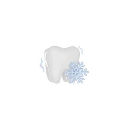 Sensitive Tooth  3D Icon