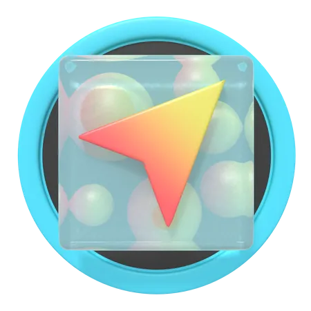 Sent Button Of 3 D Icon 3D Icon