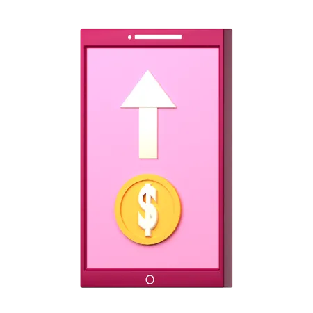 Sent Money  3D Icon