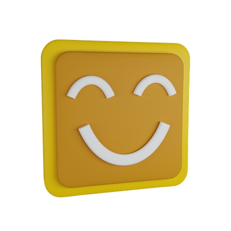 Sentiment très heureux  3D Icon