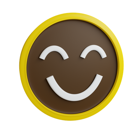 Sentimento de feedback muito feliz  3D Icon