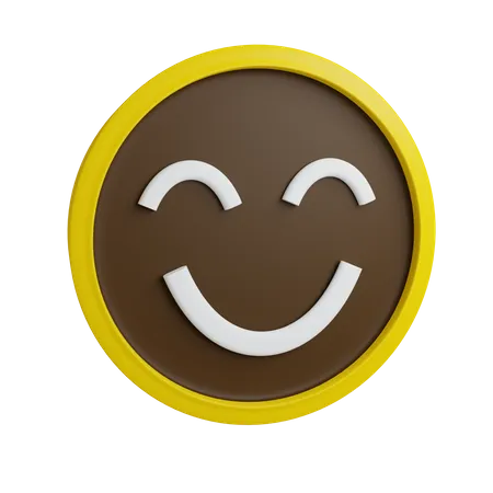 Sentimento de feedback muito feliz  3D Icon