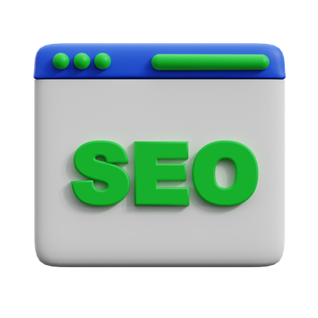 SEO  3D Icon