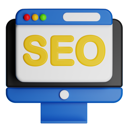 Seo  3D Icon