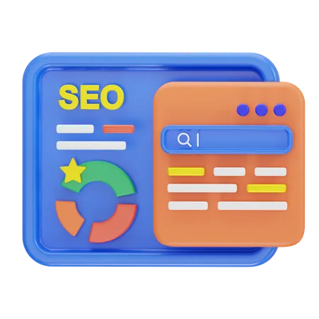 SEO  3D Icon