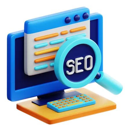 Seo  3D Icon