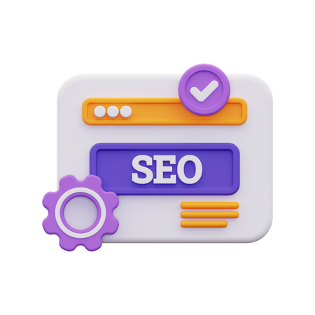 Seo  3D Icon