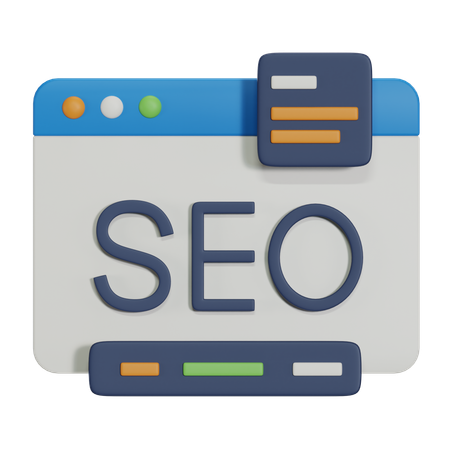 SEO  3D Icon