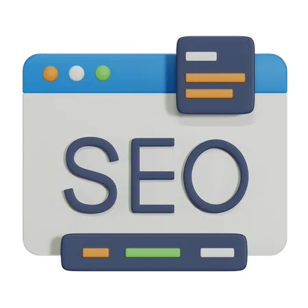 SEO  3D Icon