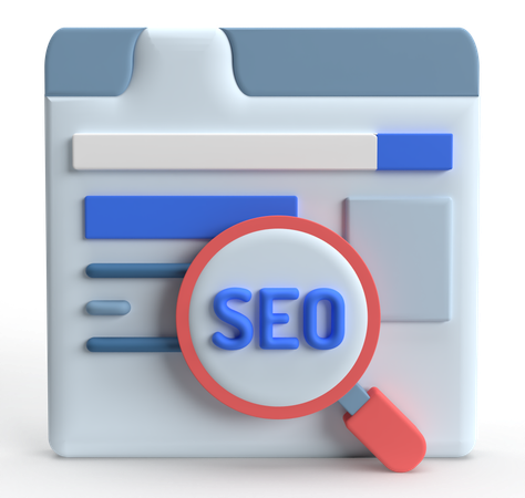 Seo  3D Icon