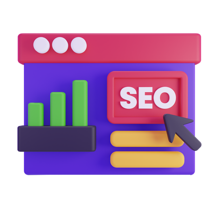 SEO  3D Icon