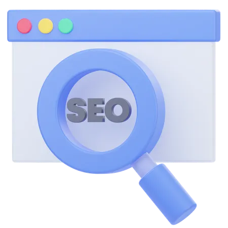 Seo  3D Icon