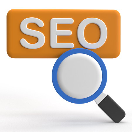 Seo  3D Icon