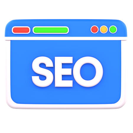 SEO  3D Icon