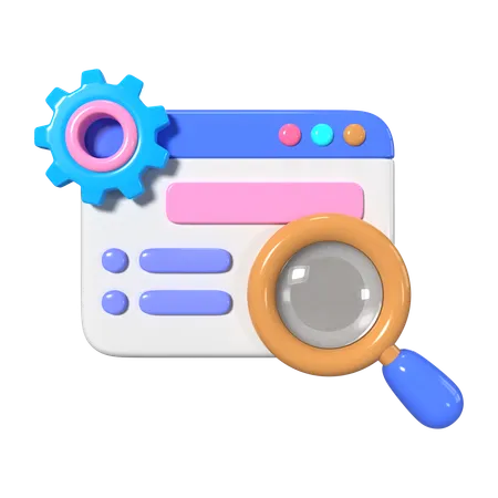 SEO  3D Icon