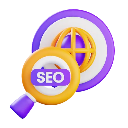 Seo  3D Icon