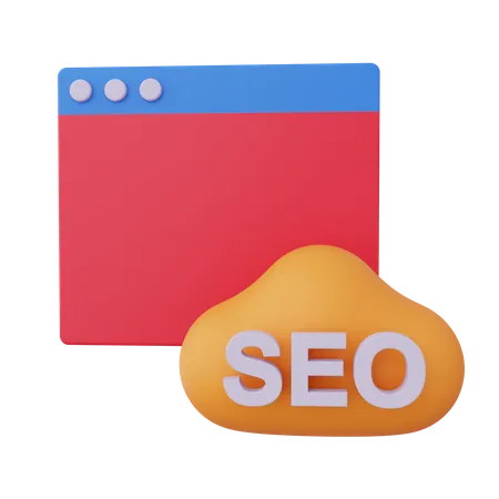 Seo  3D Icon