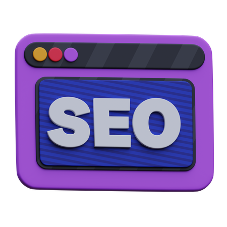 Seo  3D Icon