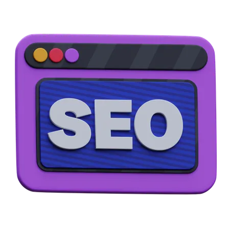 Seo  3D Icon