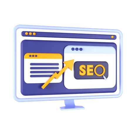 Seo  3D Icon