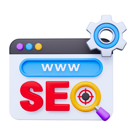 SEO  3D Icon