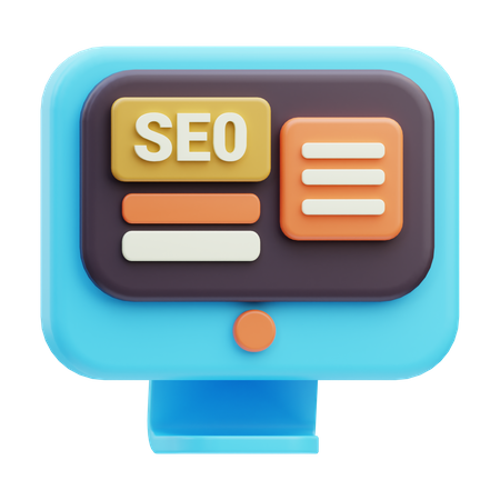 Seo  3D Icon