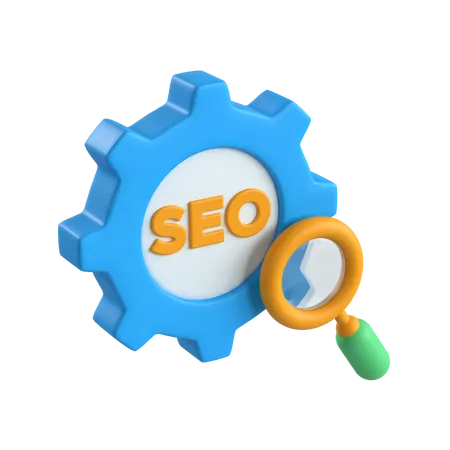 Seo  3D Icon