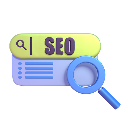 Seo  3D Icon