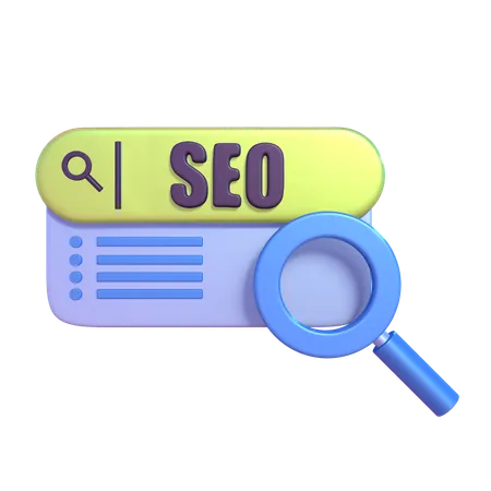 Seo  3D Icon