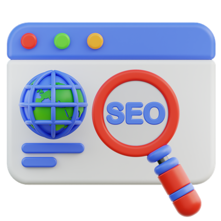 Seo  3D Icon