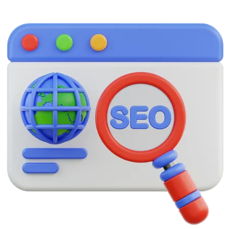 Seo  3D Icon