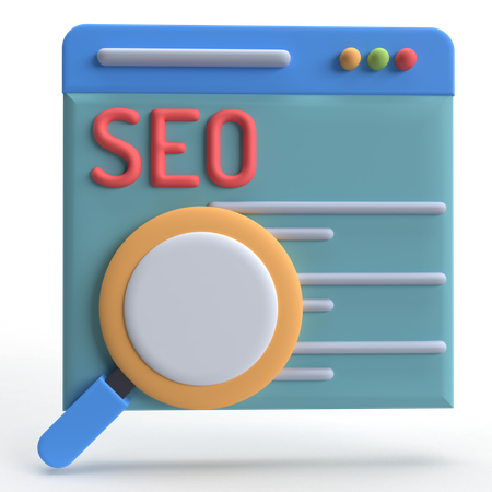 Seo  3D Icon