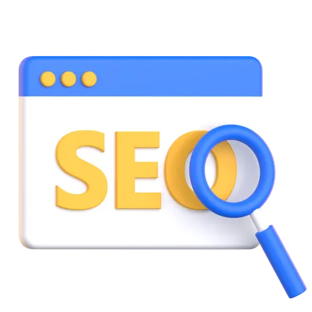 SEO  3D Icon