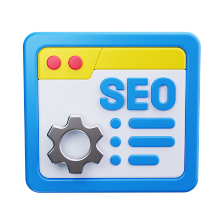 Seo  3D Icon