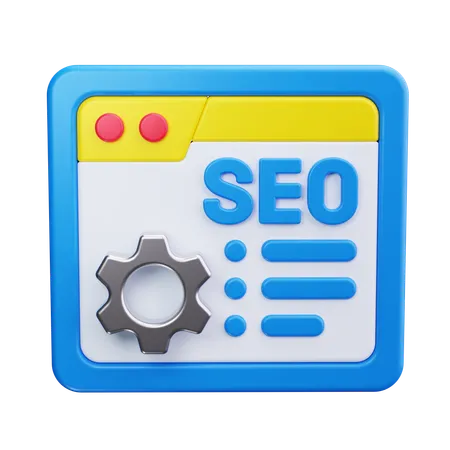 Seo  3D Icon