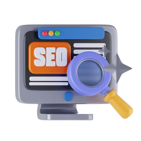 SEO  3D Icon