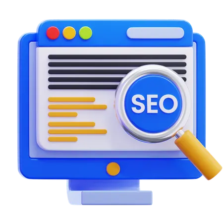 SEO  3D Icon