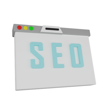 Seo  3D Icon