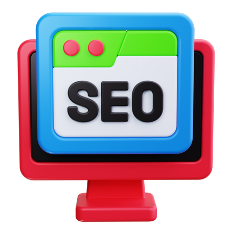 Seo  3D Icon