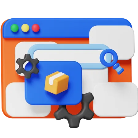 SEO  3D Icon