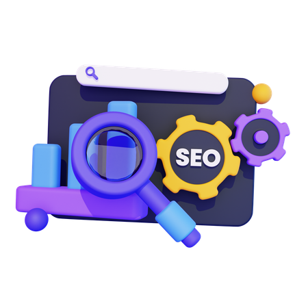 SEO  3D Icon