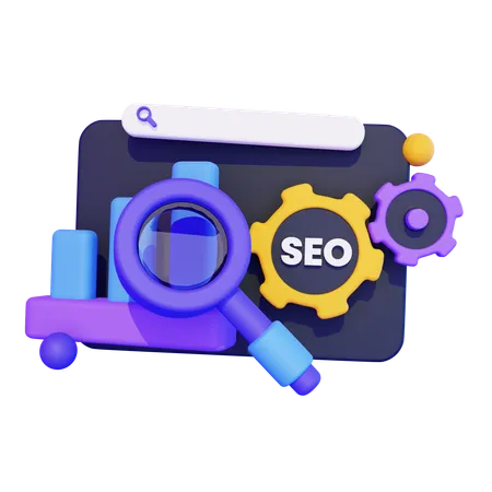 SEO  3D Icon