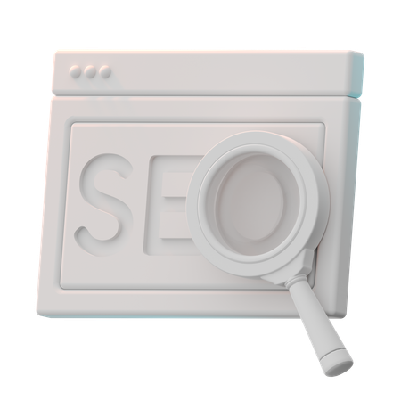 SEO  3D Icon