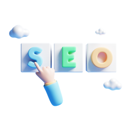 Seo  3D Icon