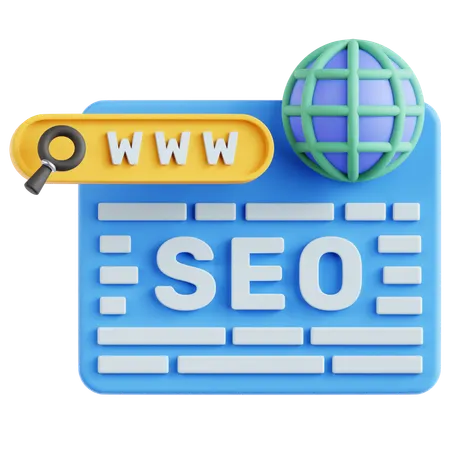 Seo  3D Icon