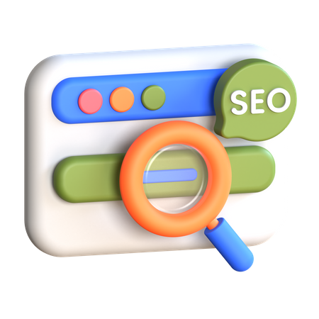 SEO  3D Icon